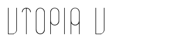 UTOPIA Ultra font